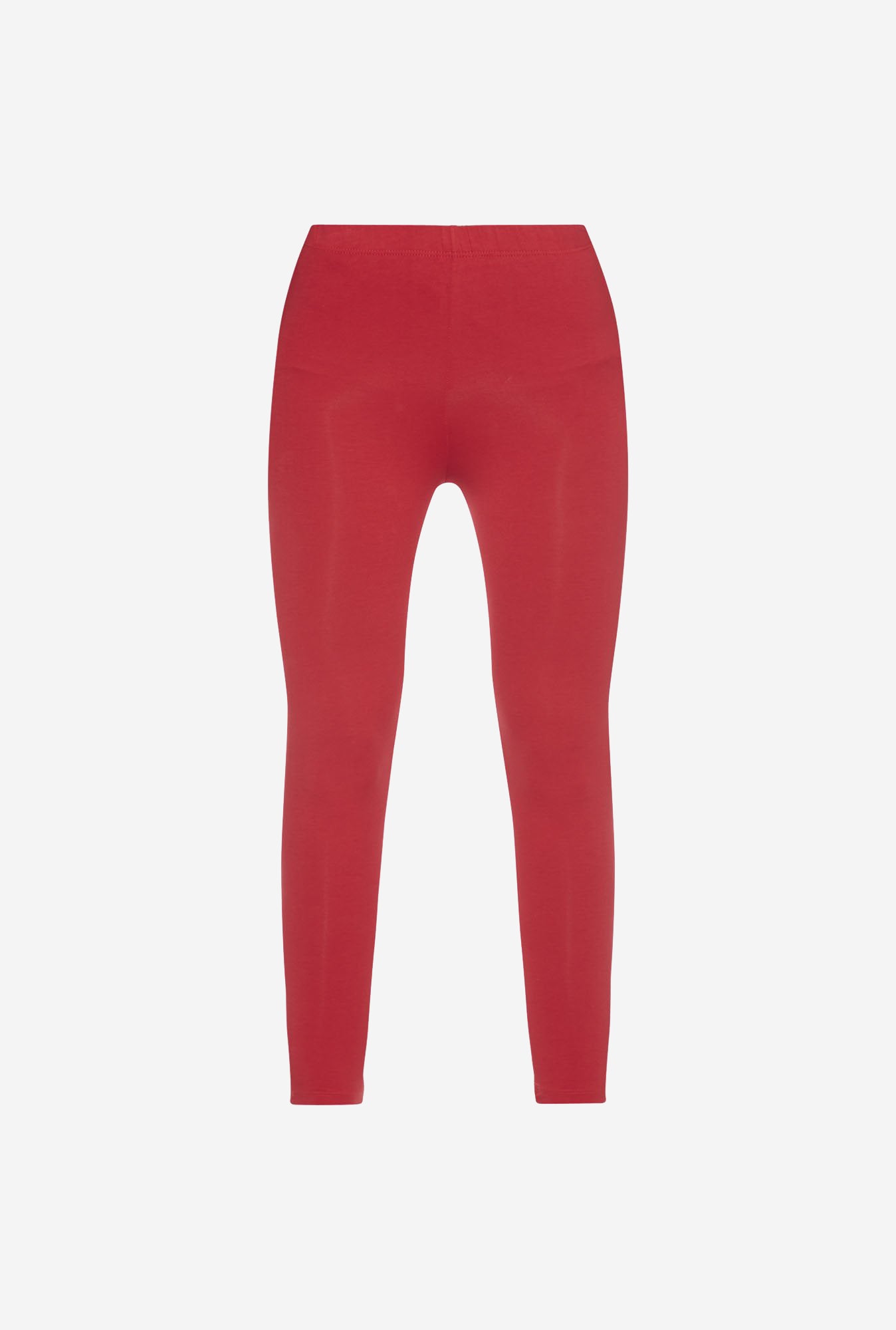 Utsa Red Cropped Leggings