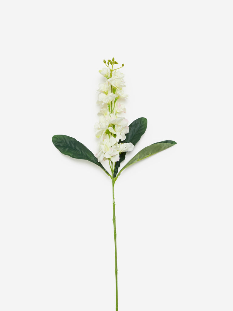 Westside Home White Artificial Delphinium Flower