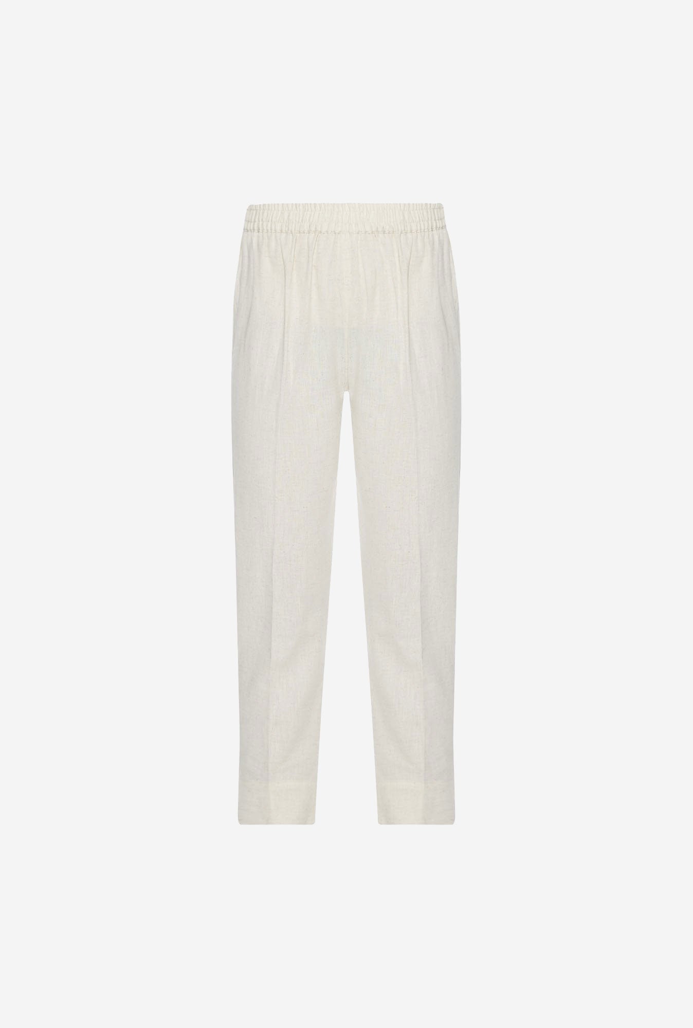 Utsa Off-White Slim Fit Ethnic Pants