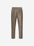 Zuba Dark Grey Ethnic Pants | Dark Grey Ethnic Pants for women full view - Westside