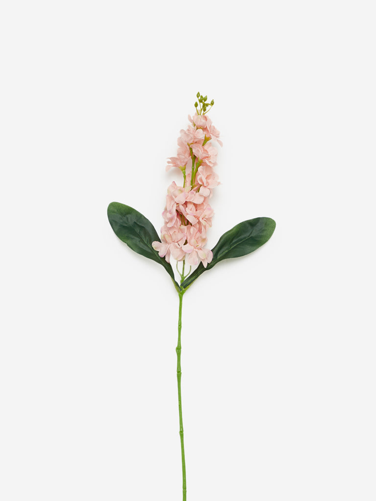 Westside Home Soft Pink Artificial Delphinium Flower