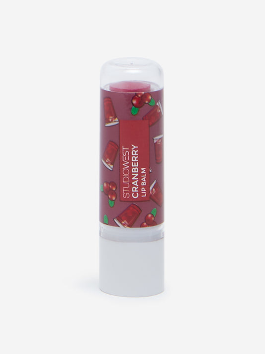 Studiowest Cranberry Tinted with Shimmer Lip Balm - 4.5 gm