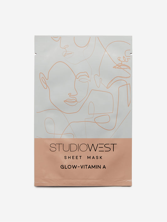 Studiowest Glow-Vitamin A Sheet Mask