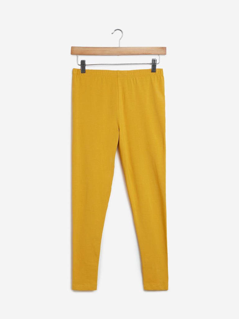 Utsa Mustard Leggings