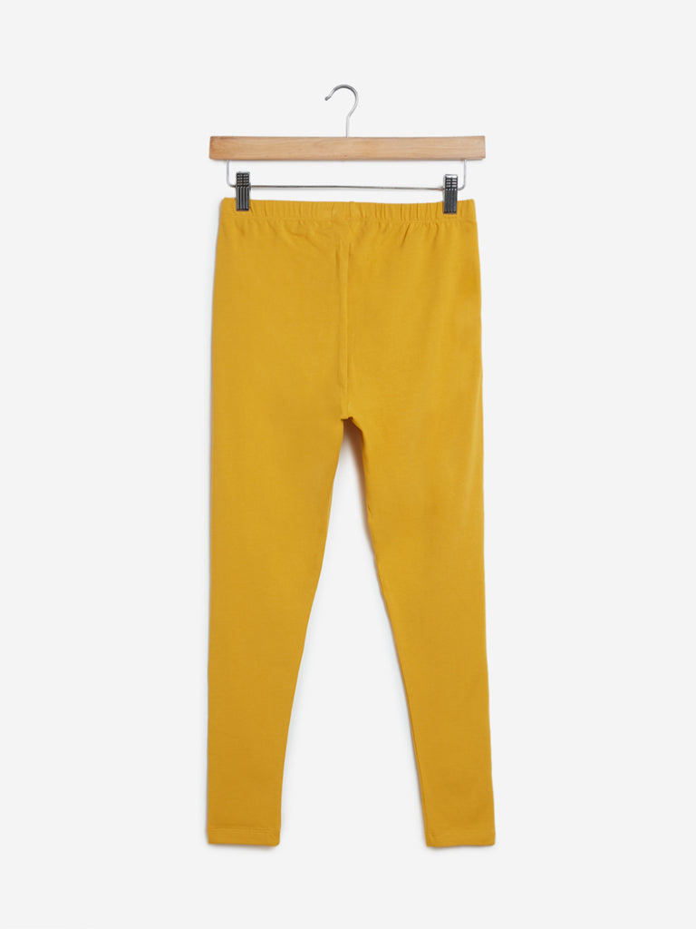 Utsa Mustard Leggings