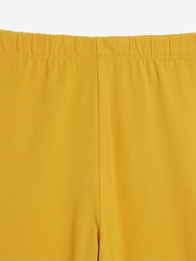 Utsa Mustard Leggings