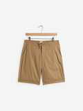 ETA Beige Slim Fit Shorts | ETA Beige Slim Fit Shorts | ETA Beige Slim Fit Shorts for Men Front View - Westside