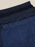 WES Lounge Blue Hydro Cool Trunks Pack of Three Close Up View 
