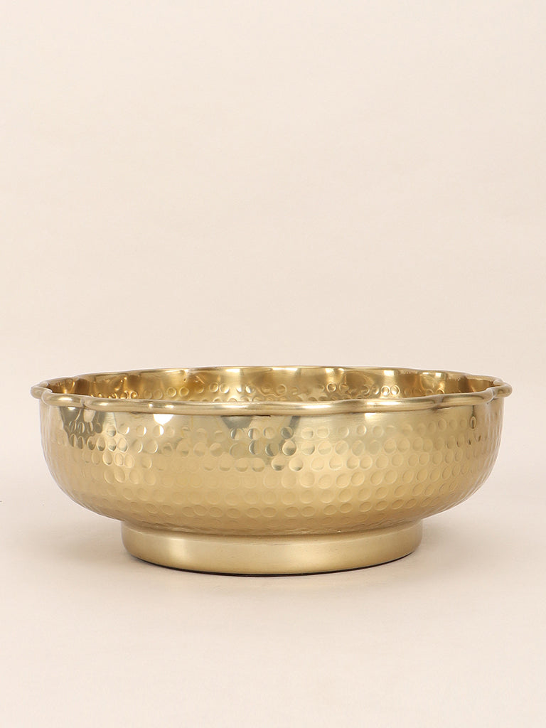 Westside Home Gold Small Decorative Bowl