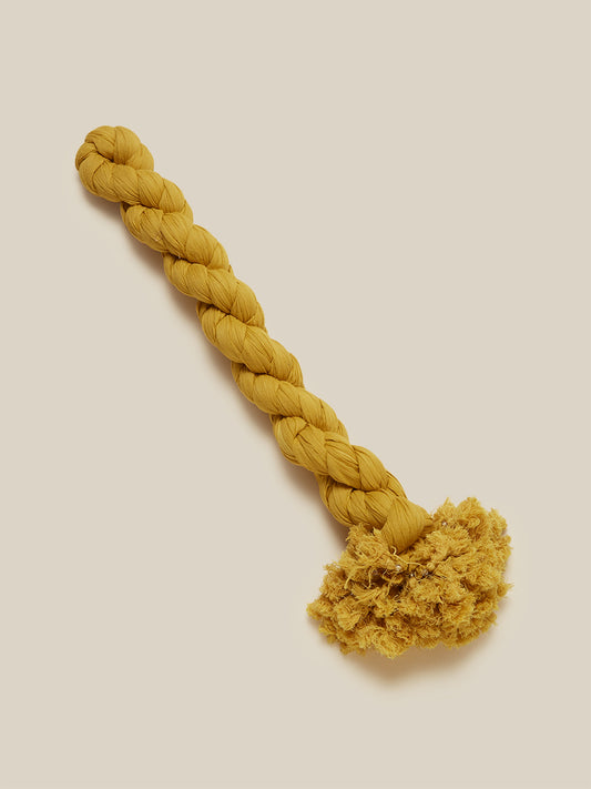 Utsa Mustard Crushed Cotton Dupatta