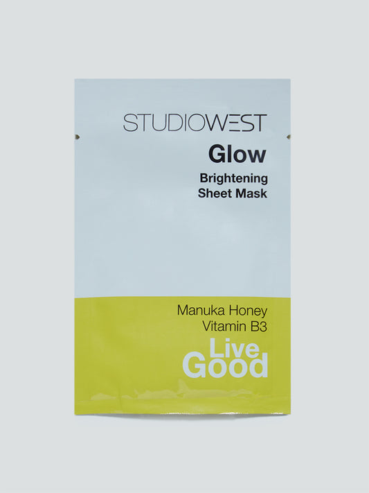 Studiowest Revitalise Glow Brightening Sheet Mask with Manuka Honey and Vitamin B3