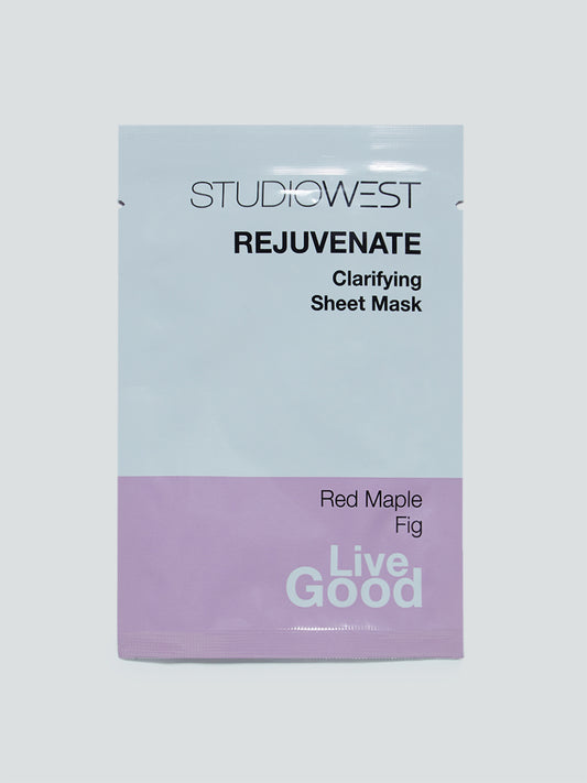 Studiowest Rejuvenate Clarifying Sheet Mask with Red Maple Fig