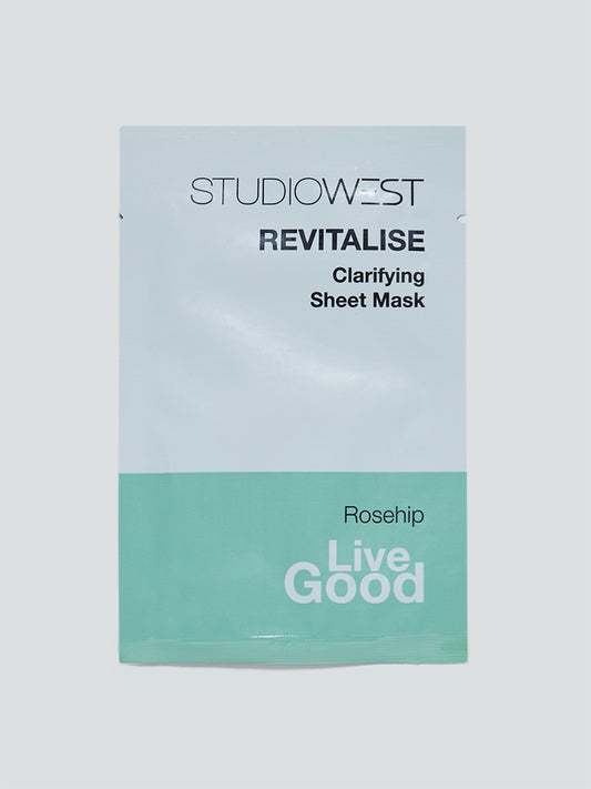 Studiowest Revitalise Clarifying Sheet Mask with Rosehip