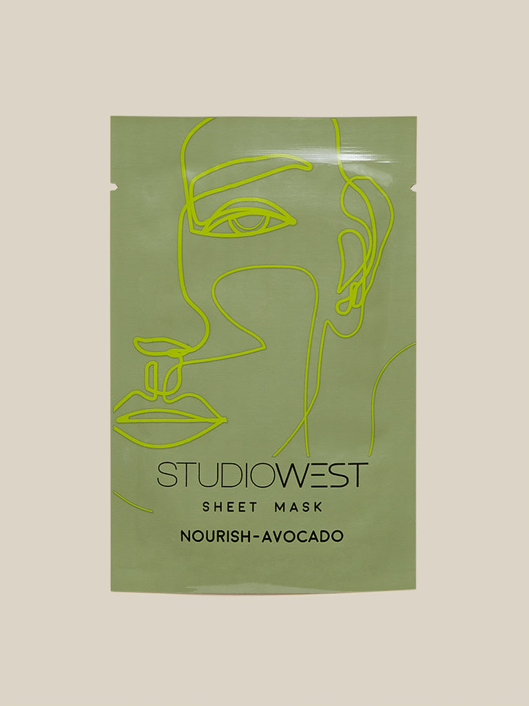 Studiowest Nourishing Avocado Sheet Mask