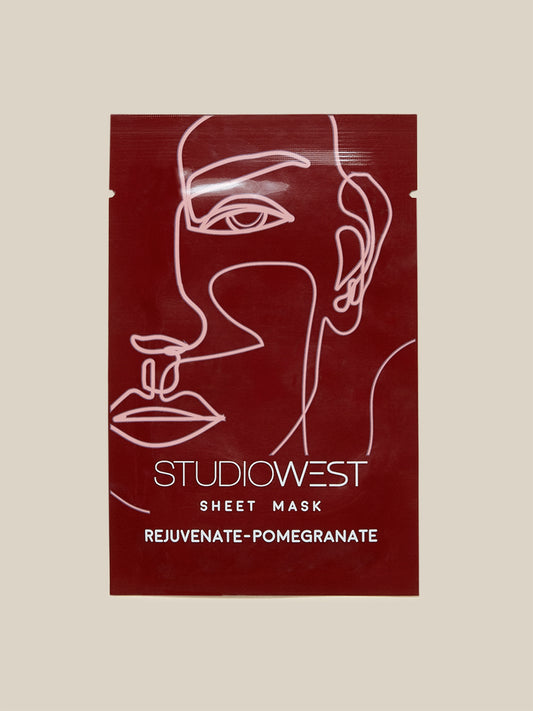 Studiowest Rejuvenating Pomegranate Sheet Mask