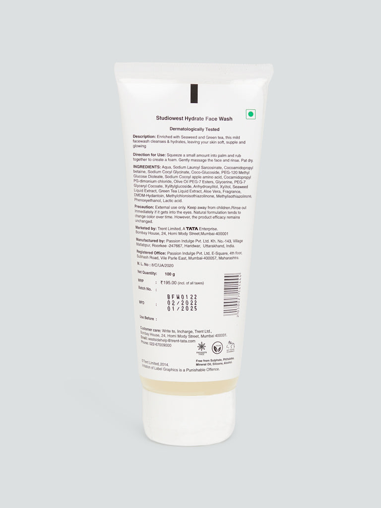 Studiowest Hydrate Face Wash
