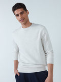 WES Casuals Light Taupe Relaxed-Fit Sweatshirt