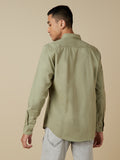 Nuon Olive Slim-Fit Shirt