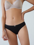Wunderlove Black Bikini Briefs Set of Three