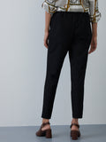 Wardrobe Black Cuban Trousers Back View
