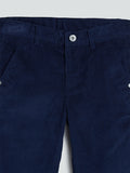 Y&F Kids Navy Corduroy Trousers