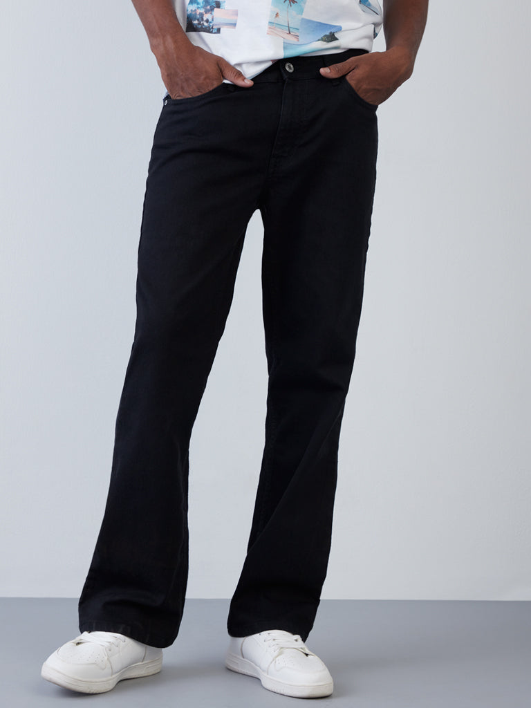 Jimmy Taverniti Slim Bootcut Cargo Pant in Black for Men  Lyst