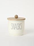 Westside Home Cream Snacks Storage Jar