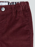 HOP Baby Burgundy Corduroy Trousers