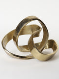 Westside Home Gold Knotted Structure On Stand Decor