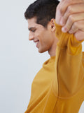 WES Casuals Mustard Relaxed-Fit Sweatshirt
