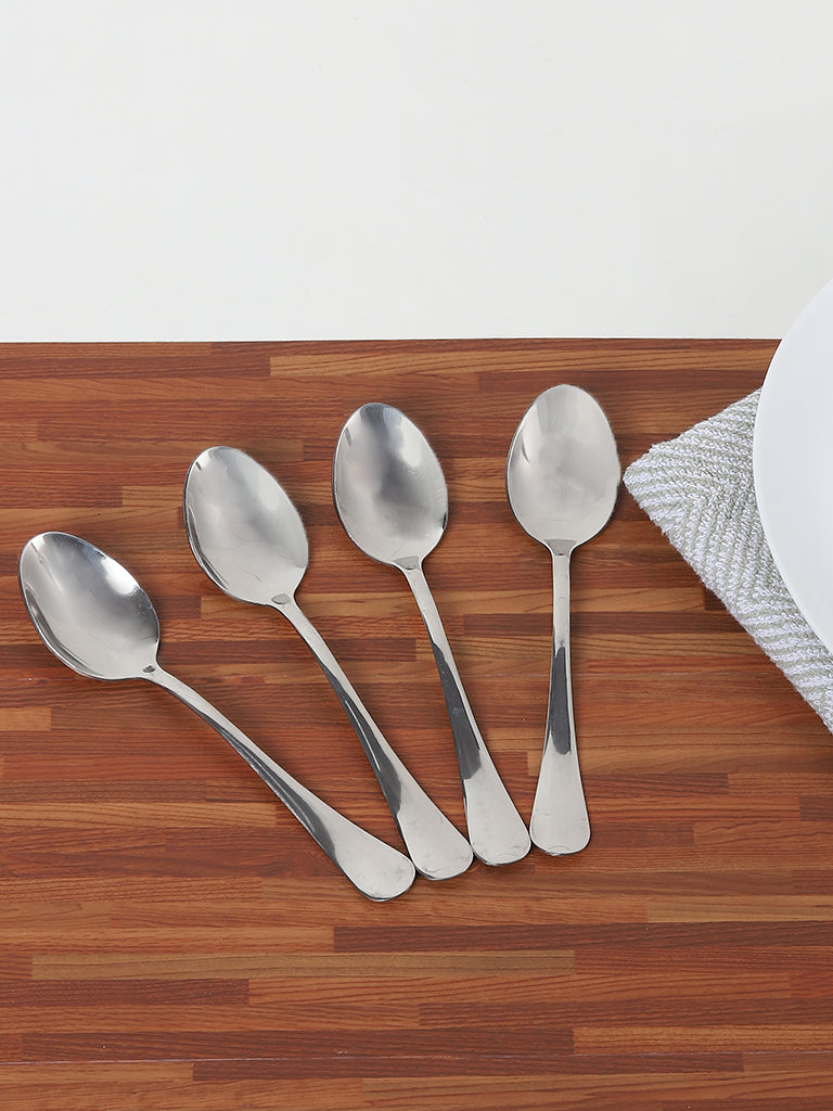Westside Home Silver (Steel) Table Spoons Set Of Four