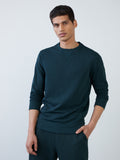 WES Casuals Emerald Relaxed-Fit Sweatshirt