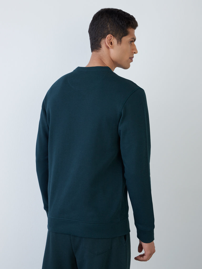 WES Casuals Emerald Relaxed-Fit Sweatshirt