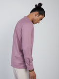ETA Mauve Self-Patterned Resort-Fit Shirt