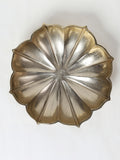 Westside Home Modern Gold plated Lotus large Platter