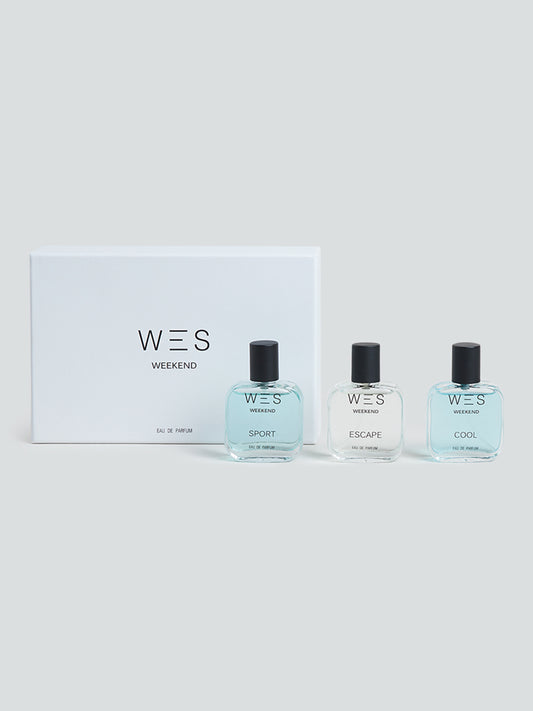 WES Eau De Parfum for Men Set of Three - 25 ML each