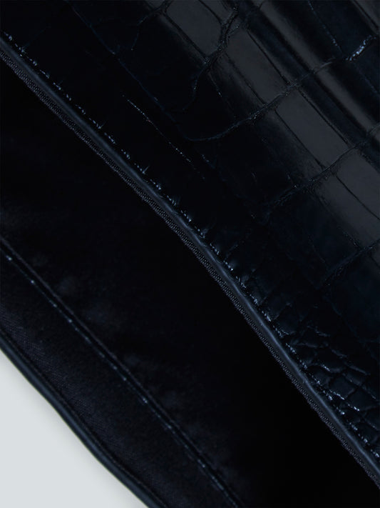 LOV Black Chain Detail Satchel