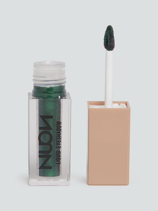 Nuon Liquid Metallic Eyeshadow-Green, 5.2ml