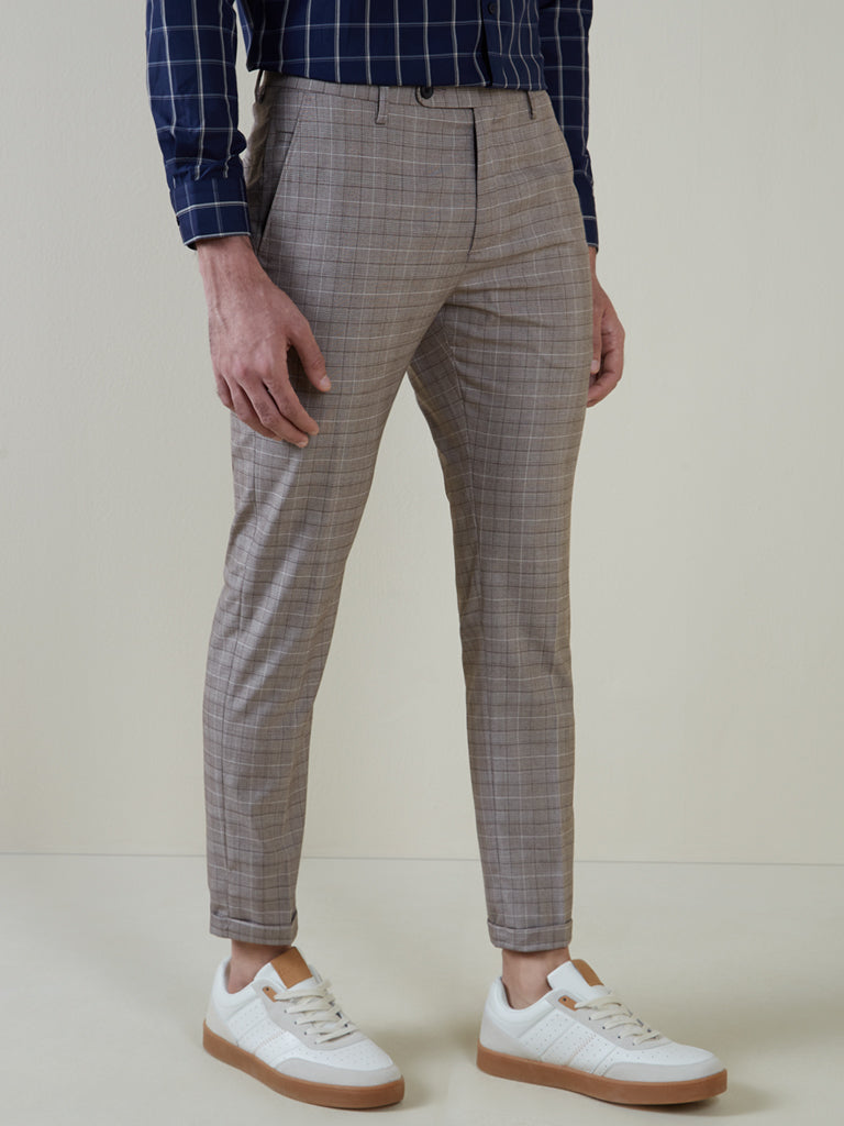 Mens Brown Trousers  John Lewis  Partners