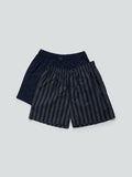 WES Lounge Navy Relaxed-Fit Boxers Pack of Two