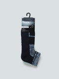 WES Lounge Black Trainer Socks Set Of Three