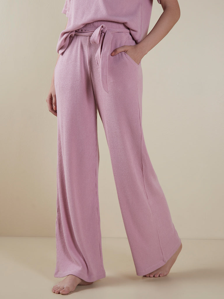 Buy Pink Track Pant For Women Online 8907279313300 At Rareism