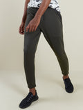 Studiofit Olive Slim-Fit Joggers