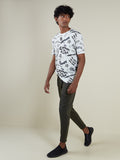 Studiofit Olive Slim-Fit Joggers
