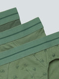 WES Lounge Olive Hydro Cool Briefs Set Of Three