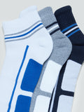 WES Lounge White Trainer Socks Pack of Three