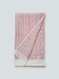 Zuba Peach Floral-Printed Stole