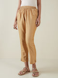 Utsa Dark Beige Ethnic Pants