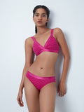 Superstar Magenta Printed Bikini Briefs