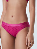 Superstar Magenta Printed Bikini Briefs